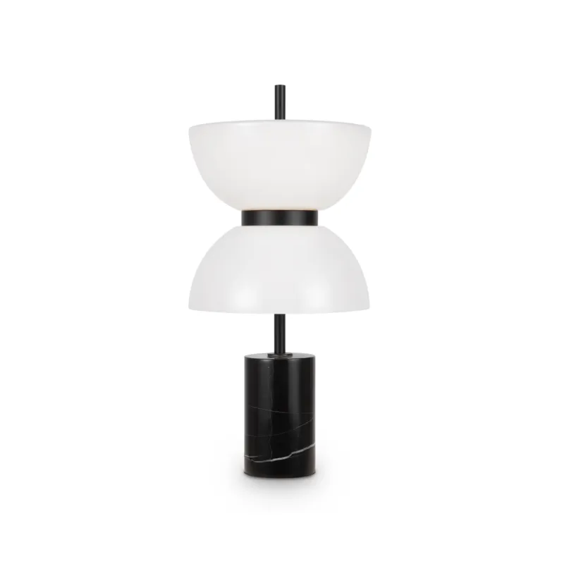 Cena promocyjna Lampa stojąca stołowa Kyoto MOD178TL-L11B3K Maytoni LEDx11W Metal i marmur/Szkło Czarny/Biały