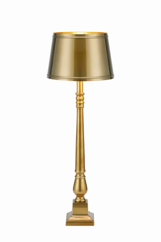 Lampa stojąca stołowa Metallo 108774 Markslojd 1xE27 40W Aluminium Antyczny mosiądz Dodaj do koszyka