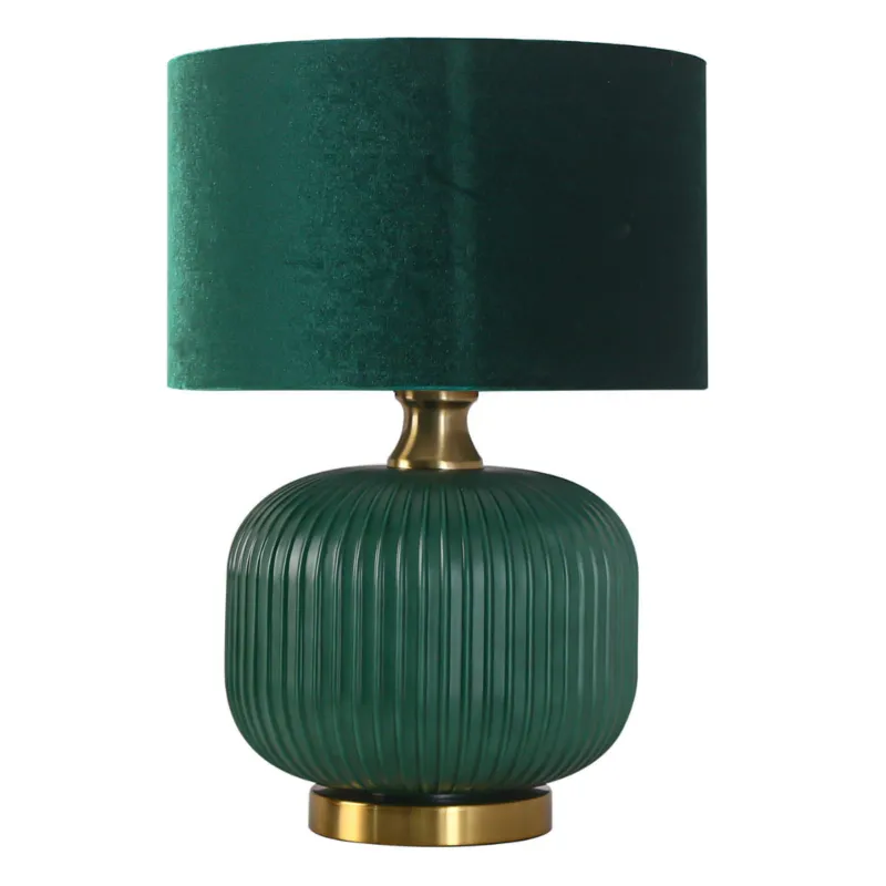 Dostępne od ręki Lampa stojąca stołowa Tamiza LP-1515/1T small green Light Prestige 1x E27 /Zielony