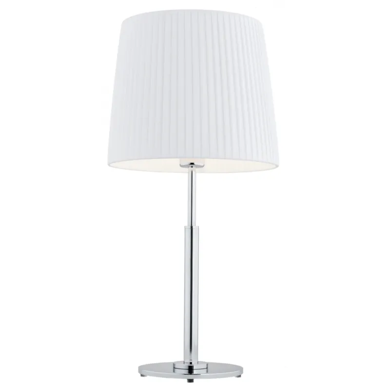 Ekspresowa dostawa Lampa Stołowa Asti 3847 Argon 1xE27 15W Elementy Chromowane, Biały