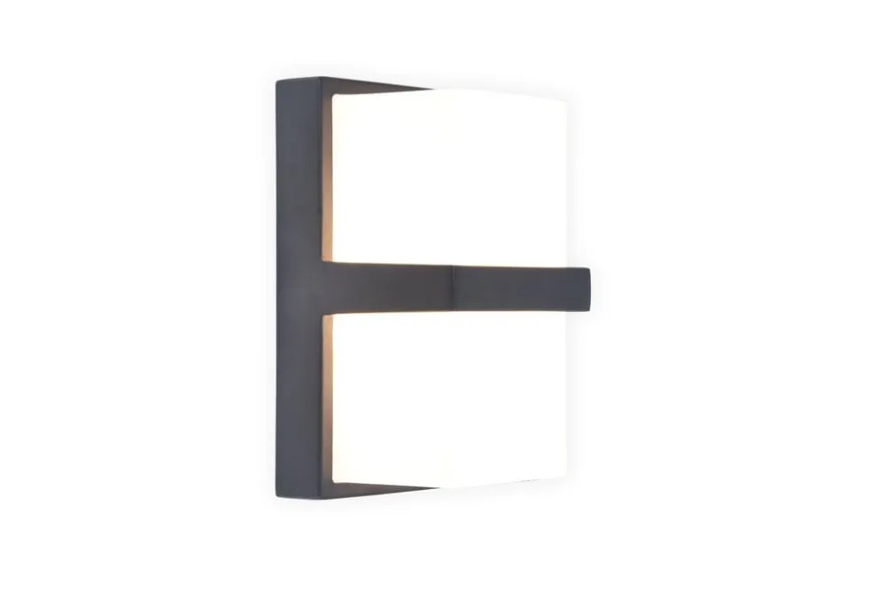 Szybka wysyłka Lampa zewnętrzna Stela 5197401118 Lutec 1xLED zintegrowany 14W Szary / Odcienie szarości Aluminium