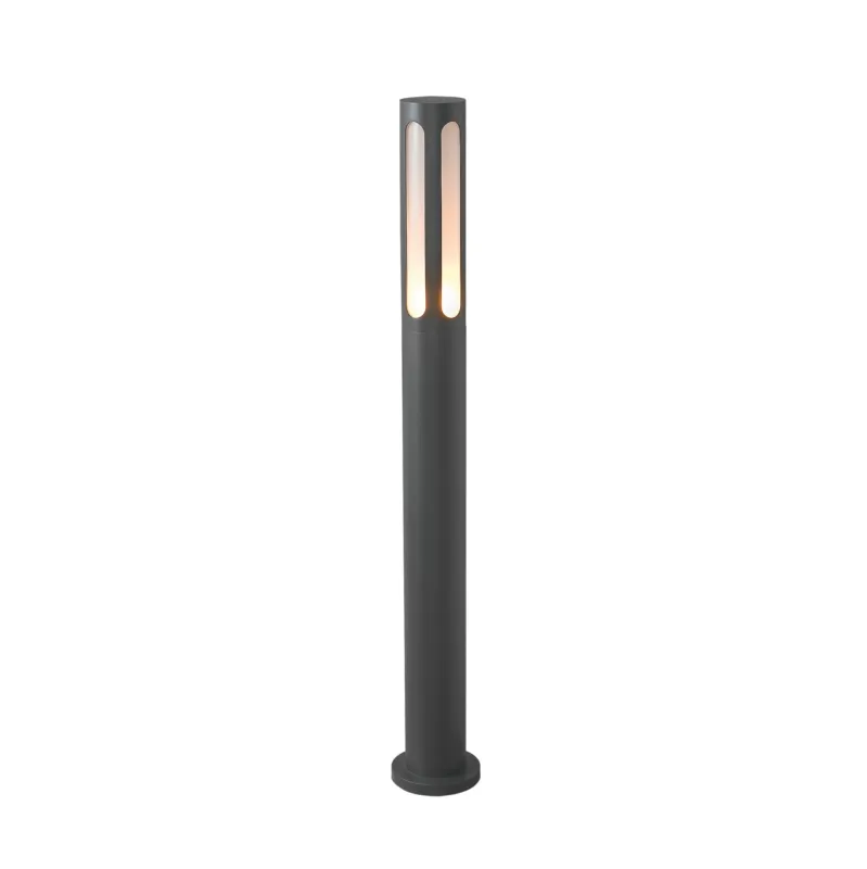 Rabat Lampa zewnętrzna stojąca MEKONG 4698 Nowodvorski 1xE27 10W only LED IP42 Aluminium lakierowane Czarny
