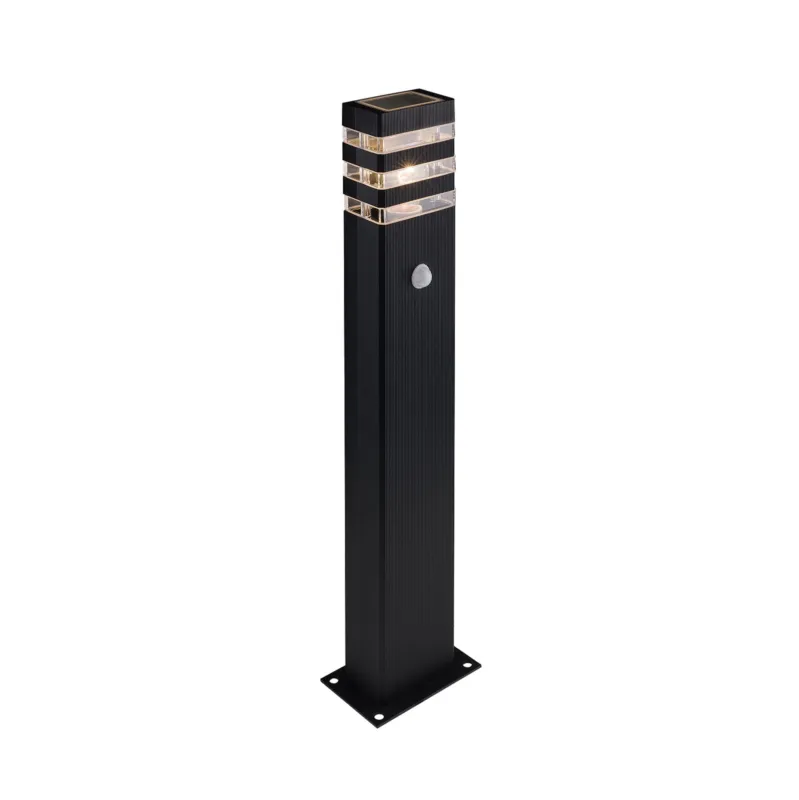 Wybór klientów Lampa zewnętrzna stojąca RIO SENSOR 9097 Nowodvorski 1xE27 10W only LED IP54 Aluminium lakierowane Czarny