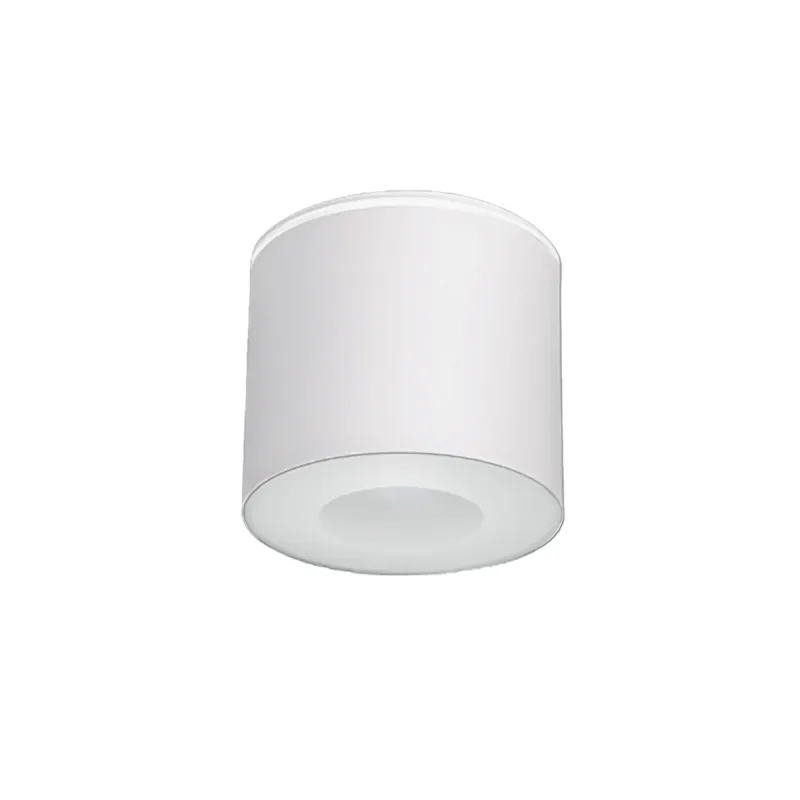 Kup online Lampa zewnętrzna sufitowa plafon HEXA 9564 Nowodvorski 1xGU10 R50 10W only LED IP44 Aluminium lakierowane Biały