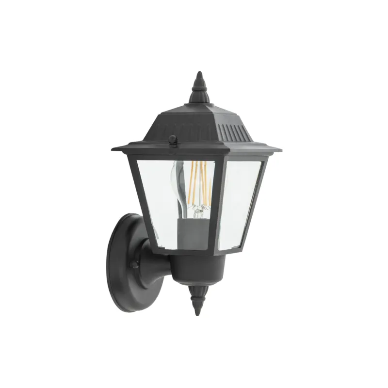 Lampa zewnętrzna ścienna ANA 10499 Nowodvorski 1xE27 10W only LED IP44 Aluminium lakierowane Czarny Do wyczerpania zapasów