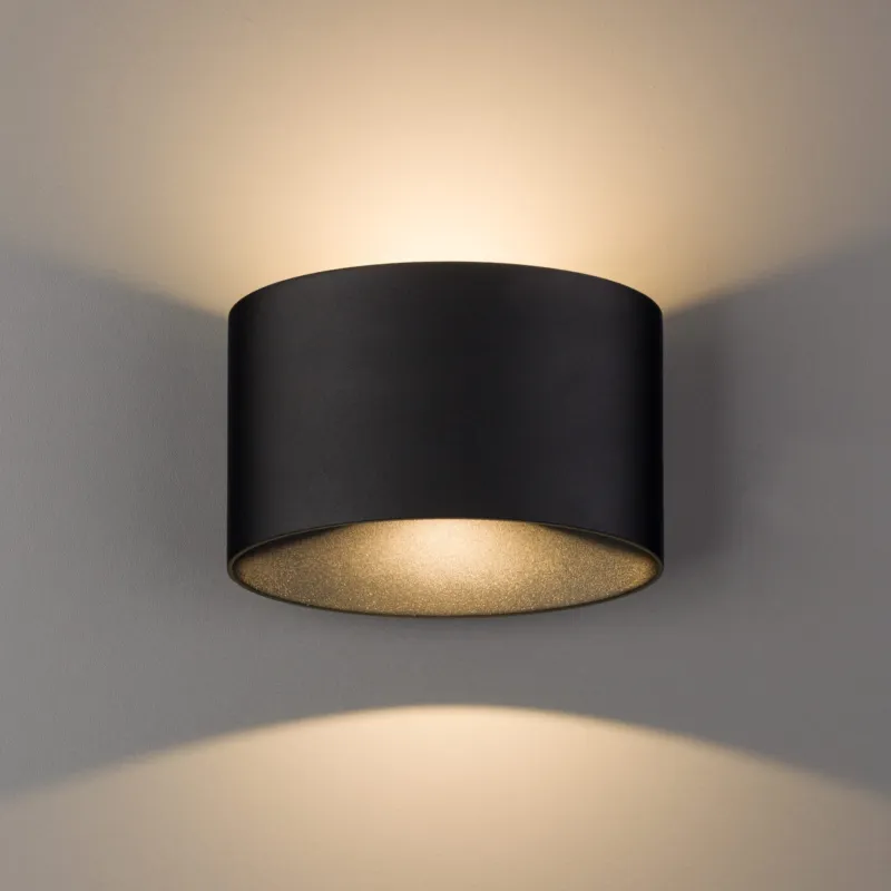 Wyprzedaż Lampa zewnętrzna ścienna ELLIPSES LED 8182 Nowodvorski LED 5W IP54 Aluminium lakierowane Czarny