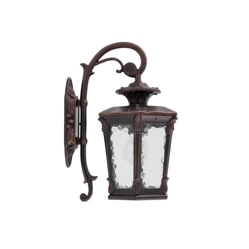Lampa zewnętrzna ścienna natynkowa AMUR 4692 Nowodvorski 1xE27 25W only LED IP23 Aluminium lakierowane Czarny patynowany miedzią Tylko dziś