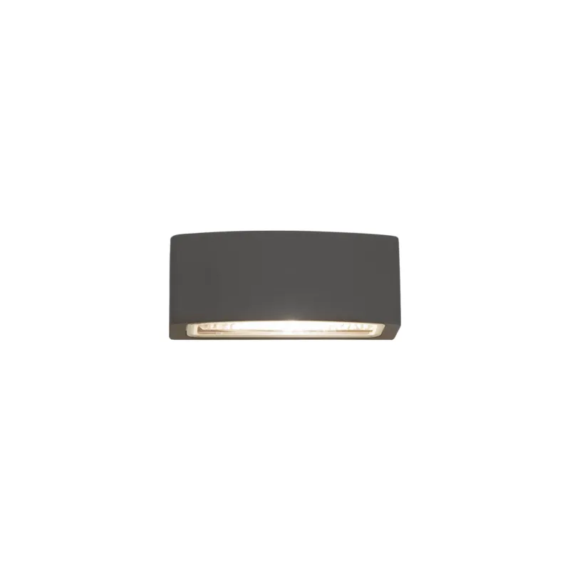 Super okazja Lampa zewnętrzna ścienna natynkowa BRICK 3408 Nowodvorski 1xE27 25W only LED IP65 Aluminium lakierowane Grafitowy