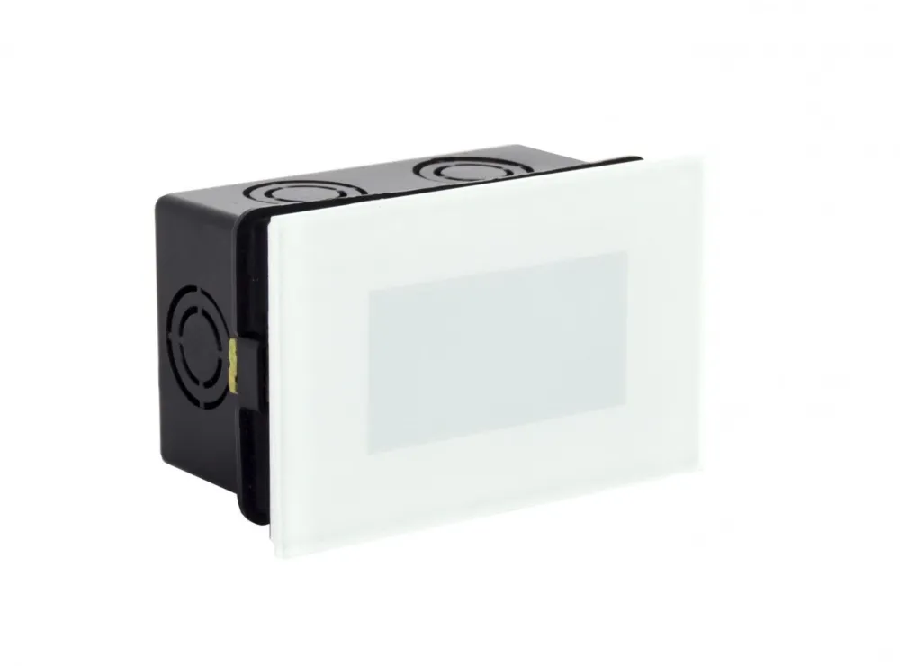 Wyjątkowa oferta Oprawa elewacyjna wpuszczana Mur Glass MG01 SU-MA LED, 2,5W, 230V Biały