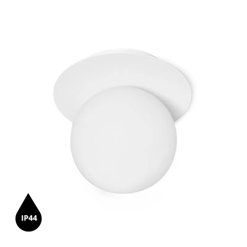 Nowy Kinkiet BORRA A biały IP44 - UMMO Lighting