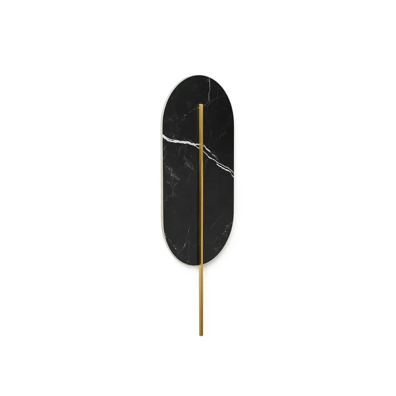 Kinkiet ROKKE STONE czarny (desire black gres) G9 - UMMO Lighting Bezpieczna płatność