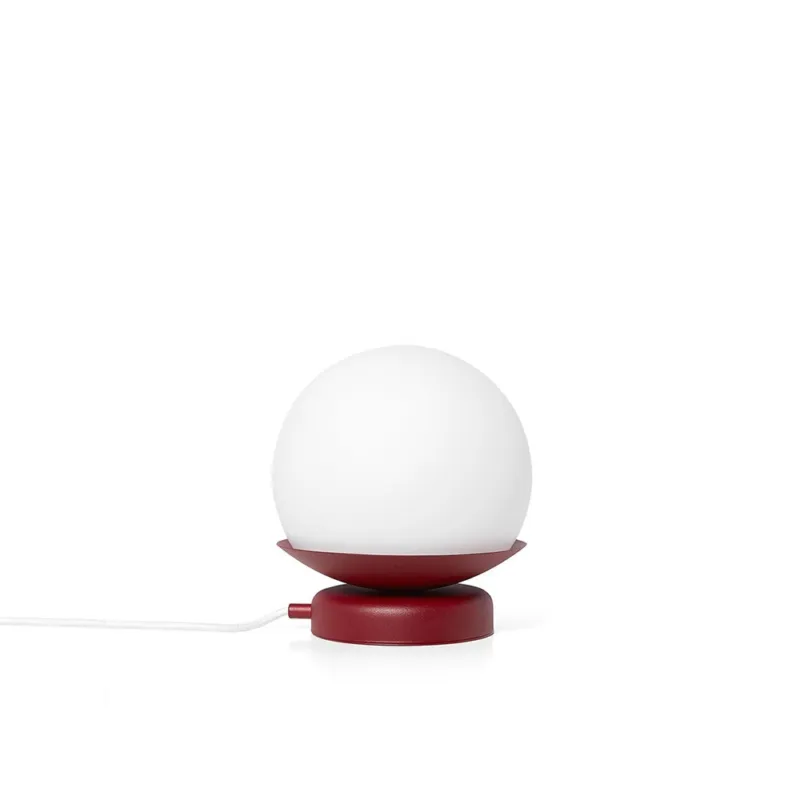 Lampa stołowa KUUL ST burgundowy E27 - UMMO Lighting Okazja