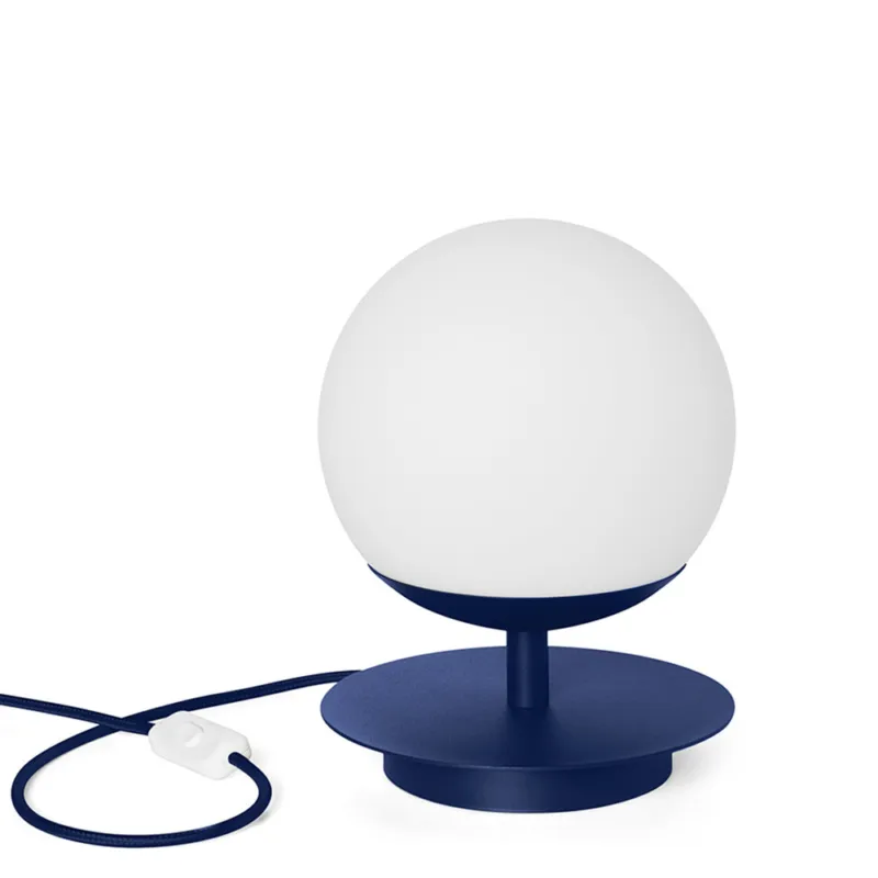 Hit sprzedaży Lampa stołowa PLAAT ST granatowy E27 - UMMO Lighting