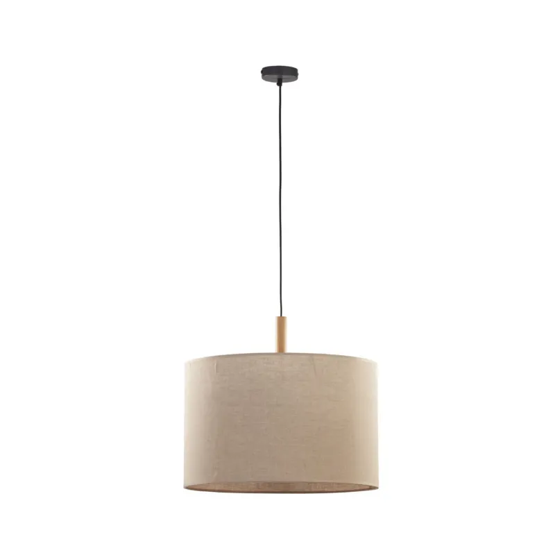 Lampa wisząca Deva Nature Czarny, Sosna 1x E27 - TK Lighting Tylko do końca tygodnia