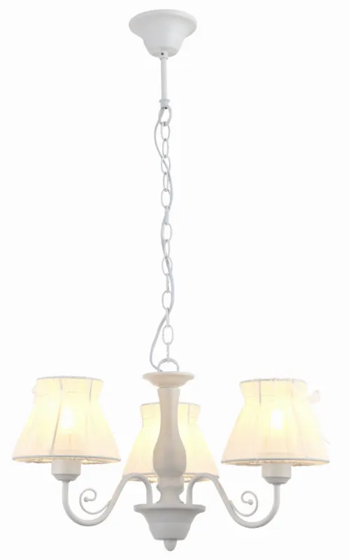 Lampa wisząca Candellux Zefir biała E14 Nie przegap