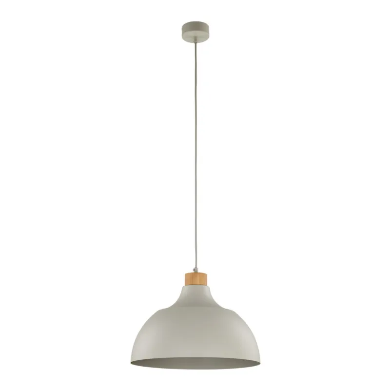 Bezpieczne zakupy Lampa wisząca Cap Beige 1x E27 - TK Lighting
