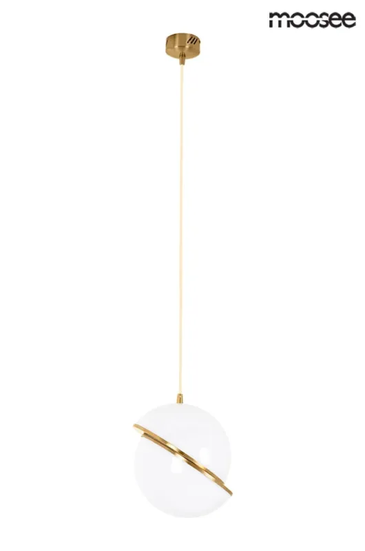 Premium Lampa wisząca GLOBE 25 złota – Moosee