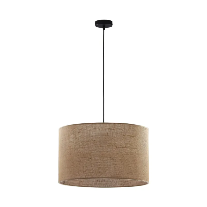 Lampa wisząca Juta Czarny 3x E27 - TK Lighting Dostępne od ręki