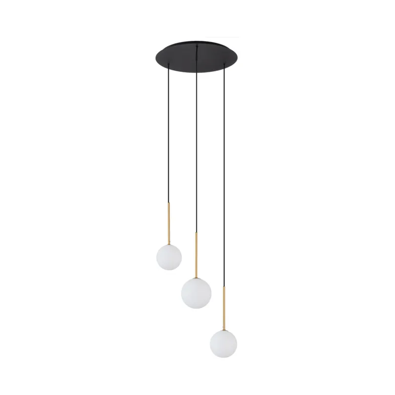 Lampa wisząca Karo czarny 3 pkt G9 - Nowodvorski Wybór klientów