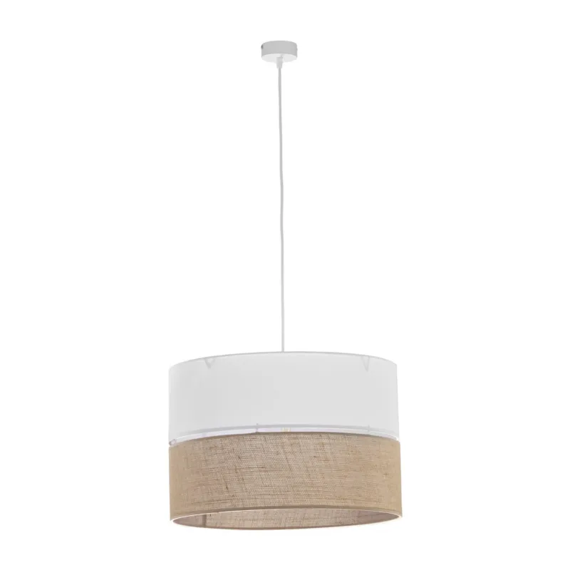 Bezpieczne zakupy Lampa wisząca Linobianco Biały 3x E27 - TK Lighting
