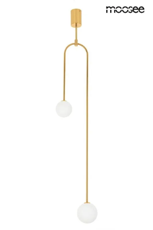 Lampa wisząca LOW złota – Moosee Super okazja