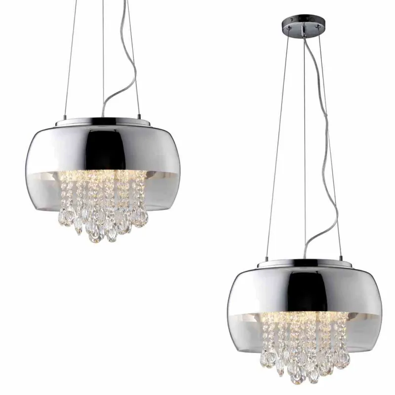 Premium Lampa Wisząca Luna 3Xe14 Led Milagro
