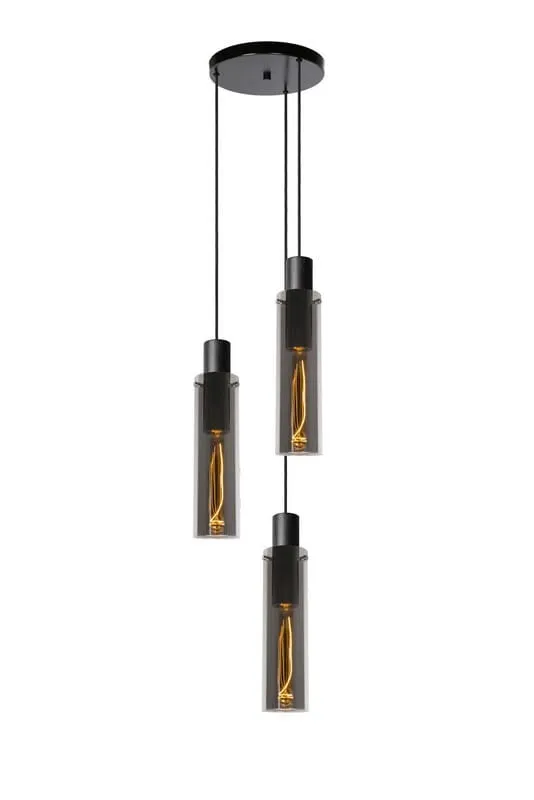 Bezpieczna płatność Lampa wisząca Orlando czarny, czarny E27 74404/13/65 - Lucide