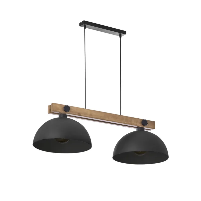 Lampa wisząca Oslo Black 2x E27 - TK Lighting Najlepsza cena