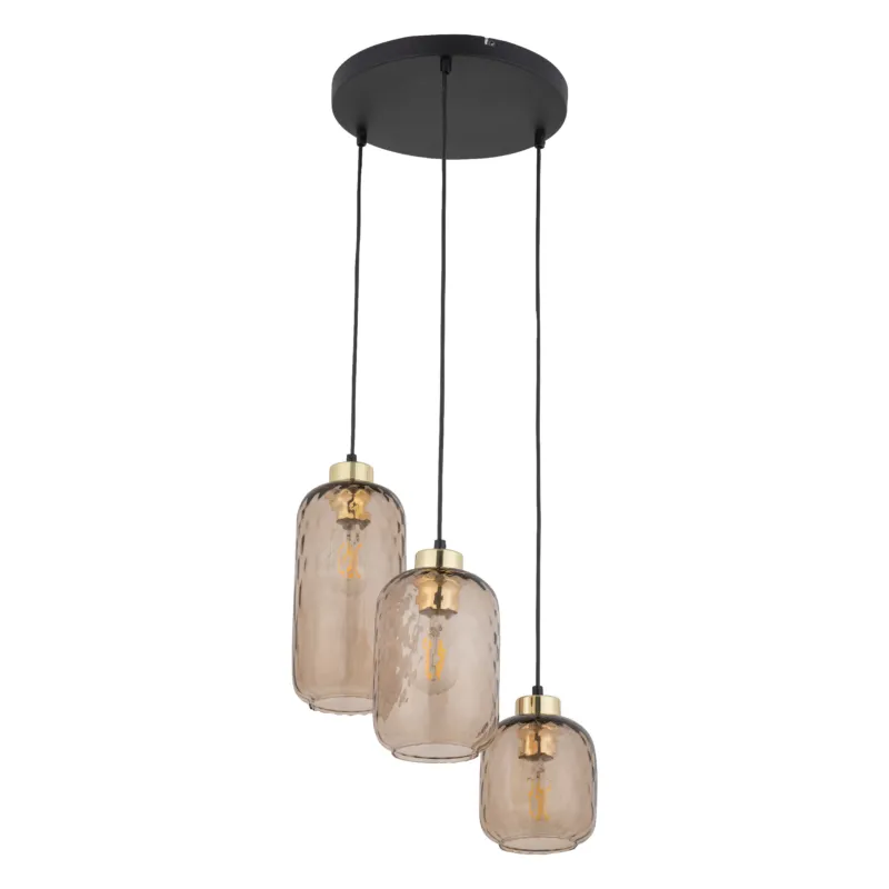 Bezpieczne zakupy Lampa wisząca Pescara 3x E27 - TK Lighting