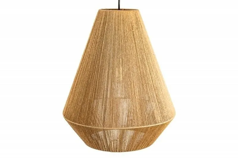 Bezpieczne zakupy Lampa wisząca PURE NATURE II papier, rattan – INVICTA
