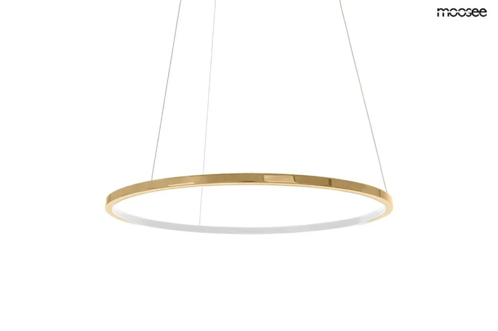 Oferta Lampa wisząca RING SLIM 40 złota – Moosee