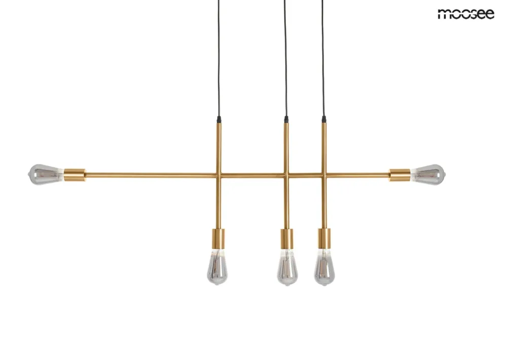 Lampa wisząca RIVA 5 złota – Moosee Ostatnie sztuki