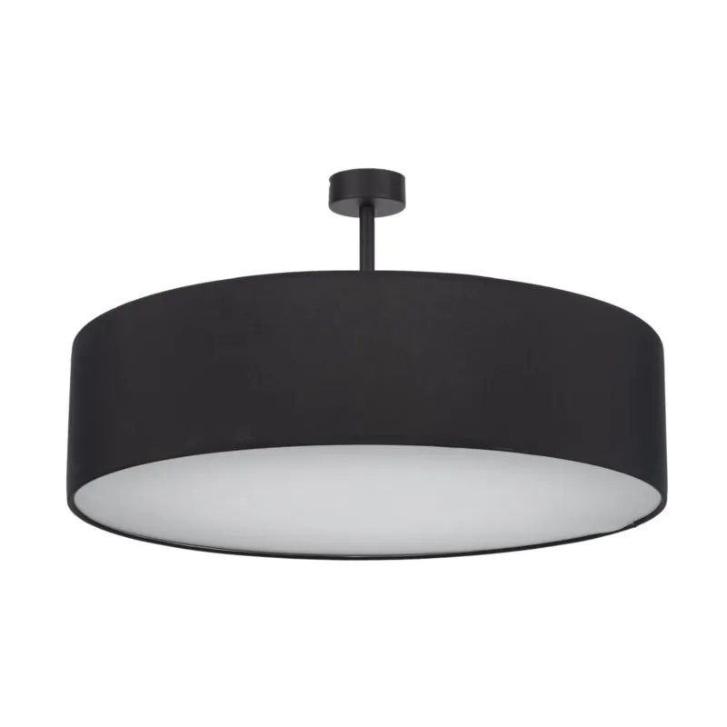 Cena promocyjna Lampa wisząca Rondo Black 4x E27 - TK Lighting