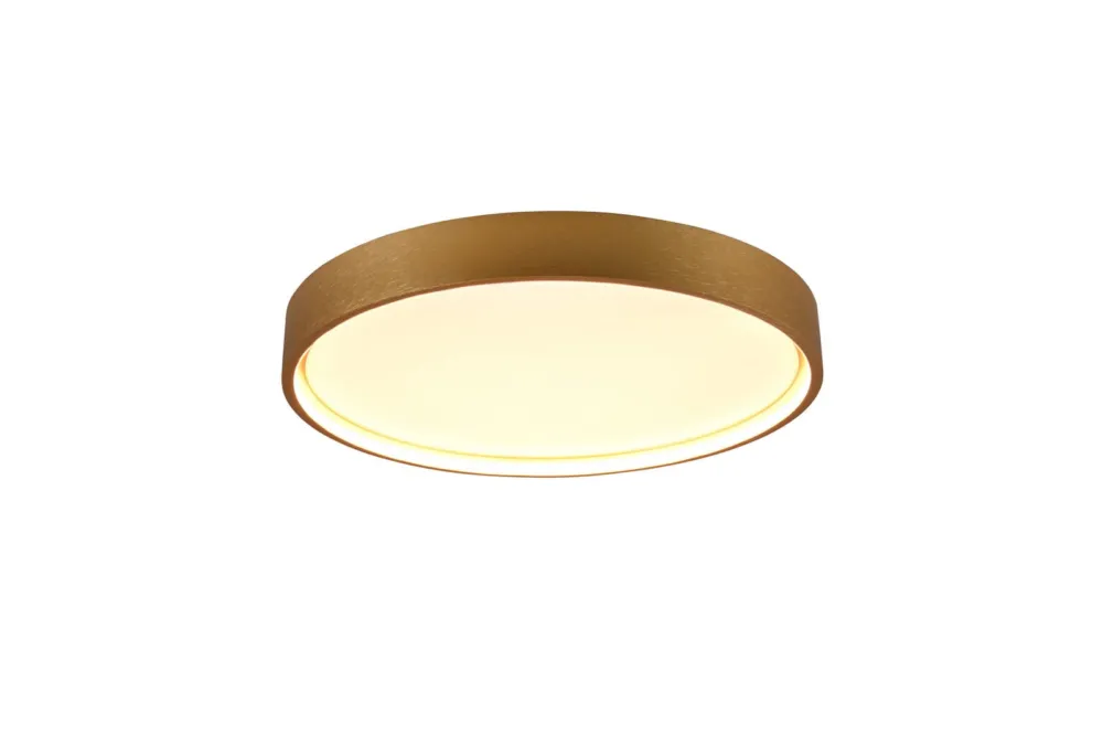 Lampa sufitowa Doha złoty i odcienie złota LED zintegrowany 641310208 - Trio Ostatnia szansa