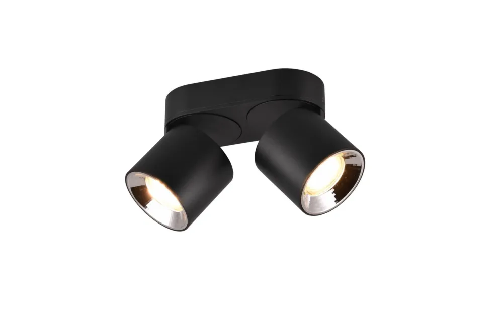 Wysoka jakość Lampa sufitowa Guayana czarny GU10 651000232 - Trio