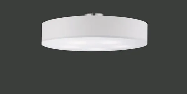 Hit cenowy Lampa sufitowa Hotel srebrny i odcienie srebra, biały E27 603900501 - Trio