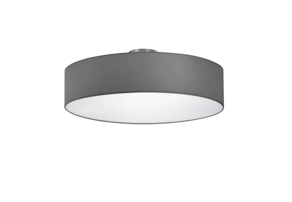 Najlepsza cena Lampa sufitowa Hotel srebrny i odcienie srebra, szary i odcienie szarości E27 603900311 - Trio