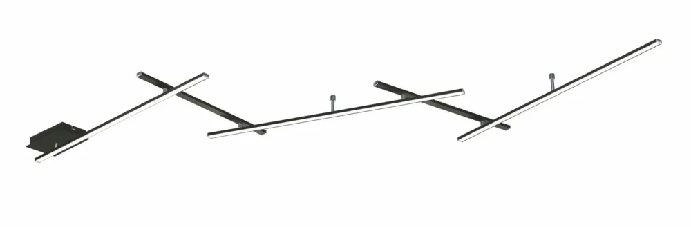 Lampa sufitowa Indira czarny LED zintegrowany 674610532 - Trio Wyjątkowa oferta