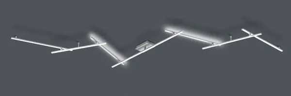 Bestseller Lampa sufitowa Indira srebrny i odcienie srebra LED zintegrowany 674610707 - Trio
