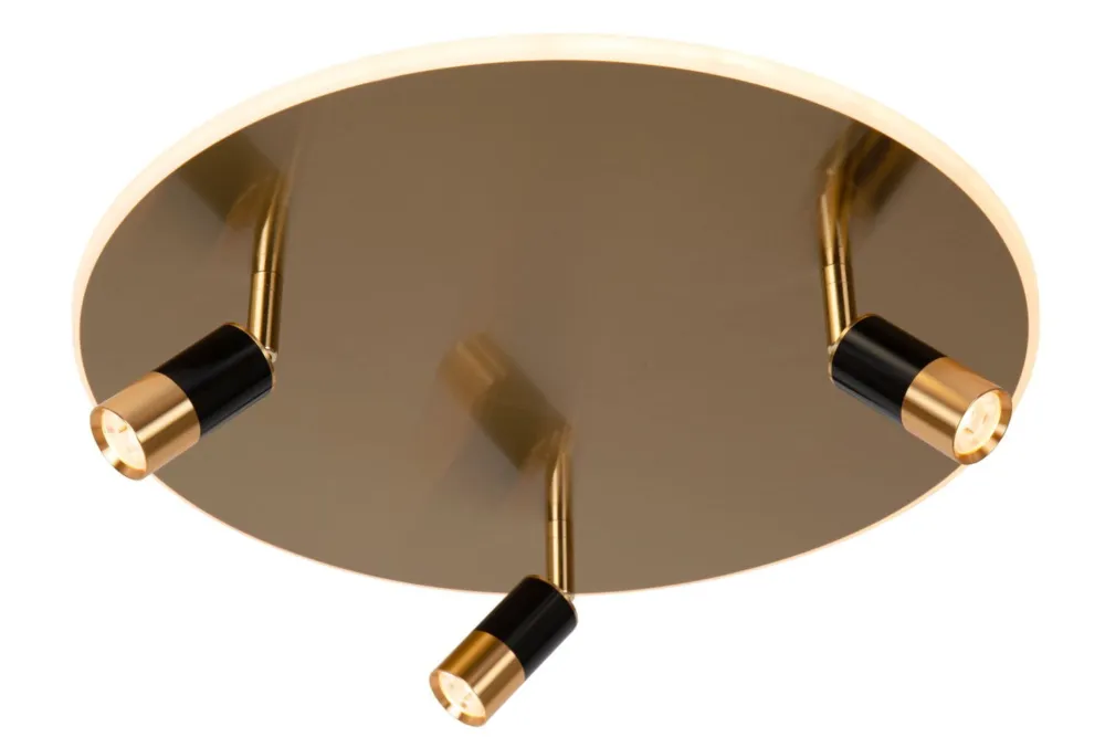 Kup teraz Lampa sufitowa Jubel złoty i odcienie złota, czarny LED zintegrowany 71101/48/02 - Lucide
