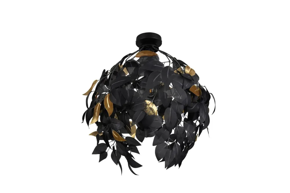 Lampa sufitowa Leavy czarny E27 R60461032 - RL Cena promocyjna