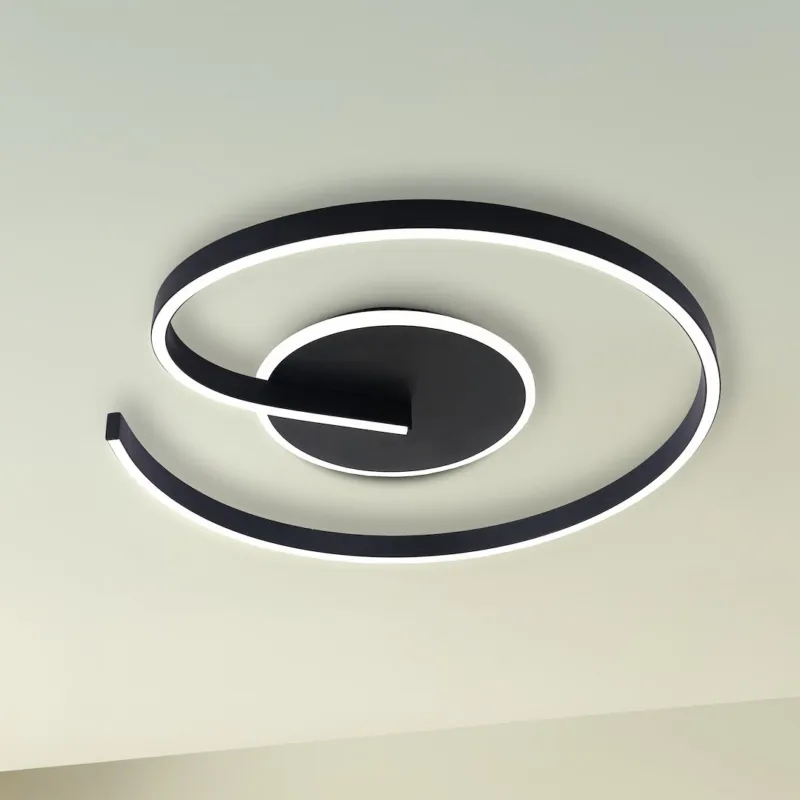 Lampa sufitowa Lorenzo ML1848 czarny GU10 - Milagro Tylko do końca tygodnia