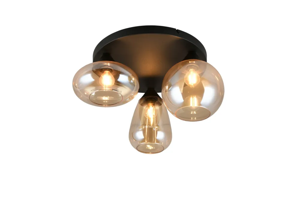 Lampa sufitowa Lumina czarny, inny E14 617030313 - Trio Tylko do końca tygodnia