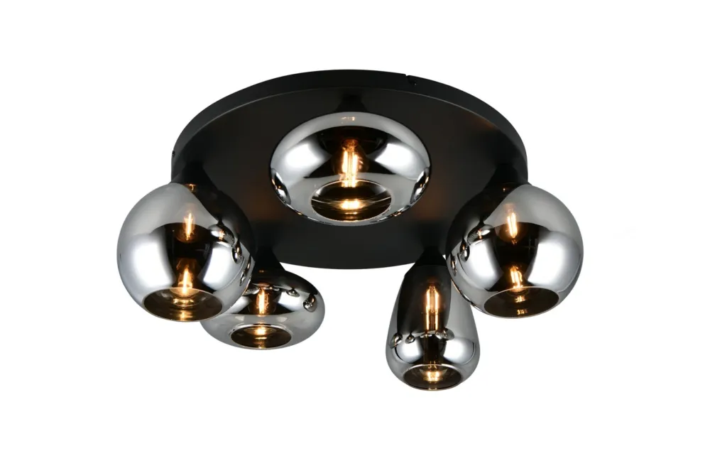 Lampa sufitowa Lumina czarny, inny E14 617030532 - Trio Ograniczona ilość