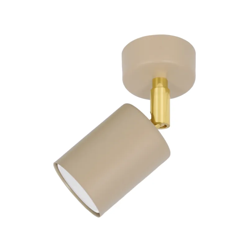 Hit sprzedaży Lampa sufitowa MATI K-5820 Beż, złoty 1 źr., GU10, 10W LED - Kaja
