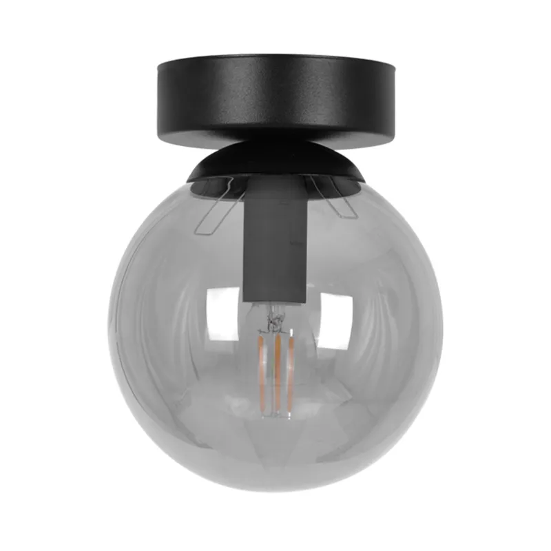 Lampa sufitowa MEGAN K-5363 Czarny, grafitowy 1 źr., E14, 10W LED - Kaja Szybka dostawa