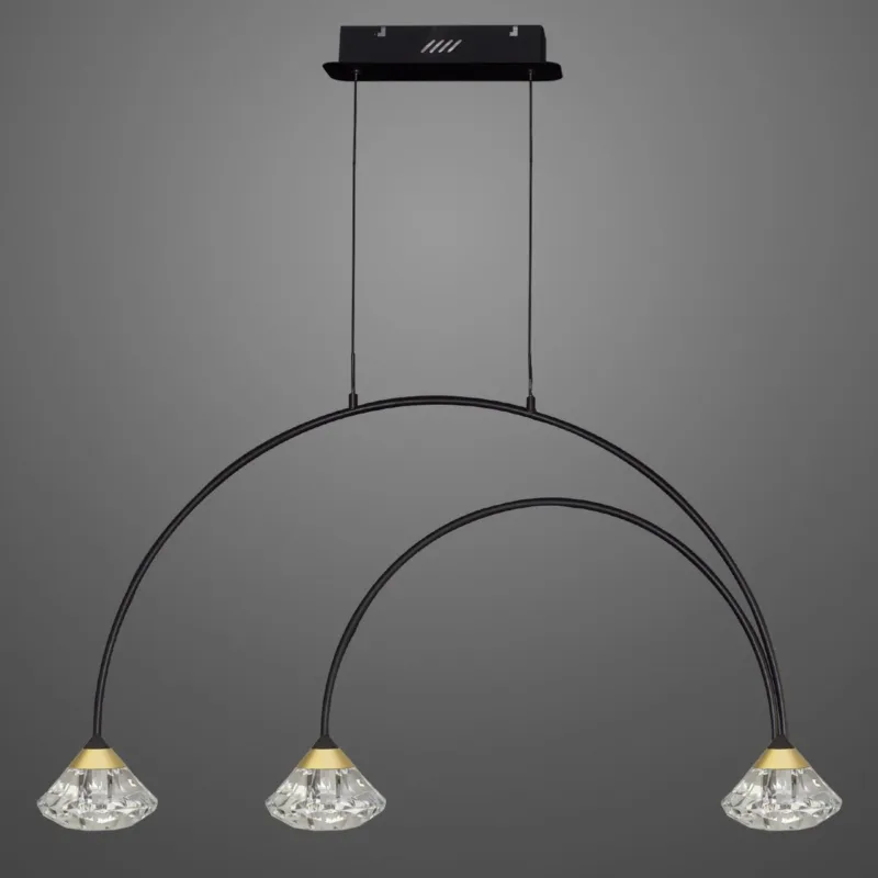 Oferta limitowana Lampa wisząca TIFFANY No.3 CL1 3W czarna Altavola Design