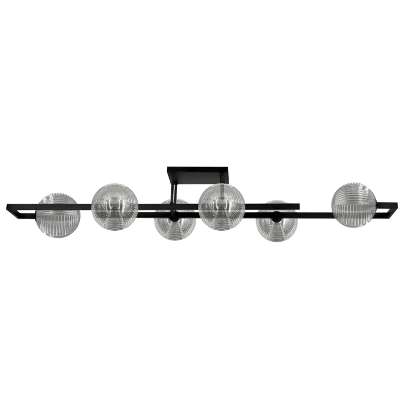 Lampa wisząca TORES K-5772 Grafitowy, czarny 6 źr., G9, 10W LED - Kaja Promocja