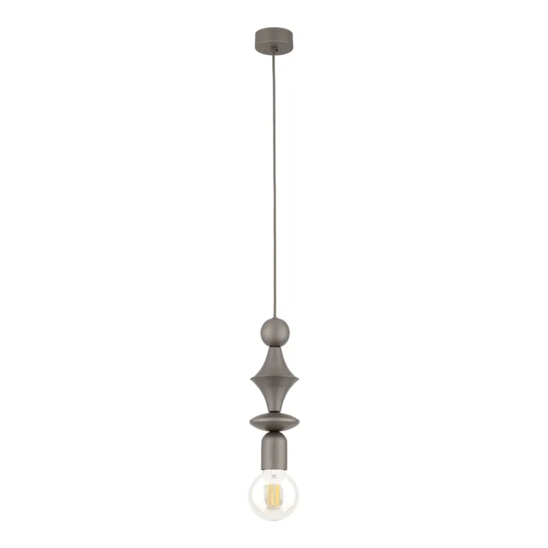 Ostatnie sztuki Lampa wisząca Tower New Brown 1x E27 - TK Lighting