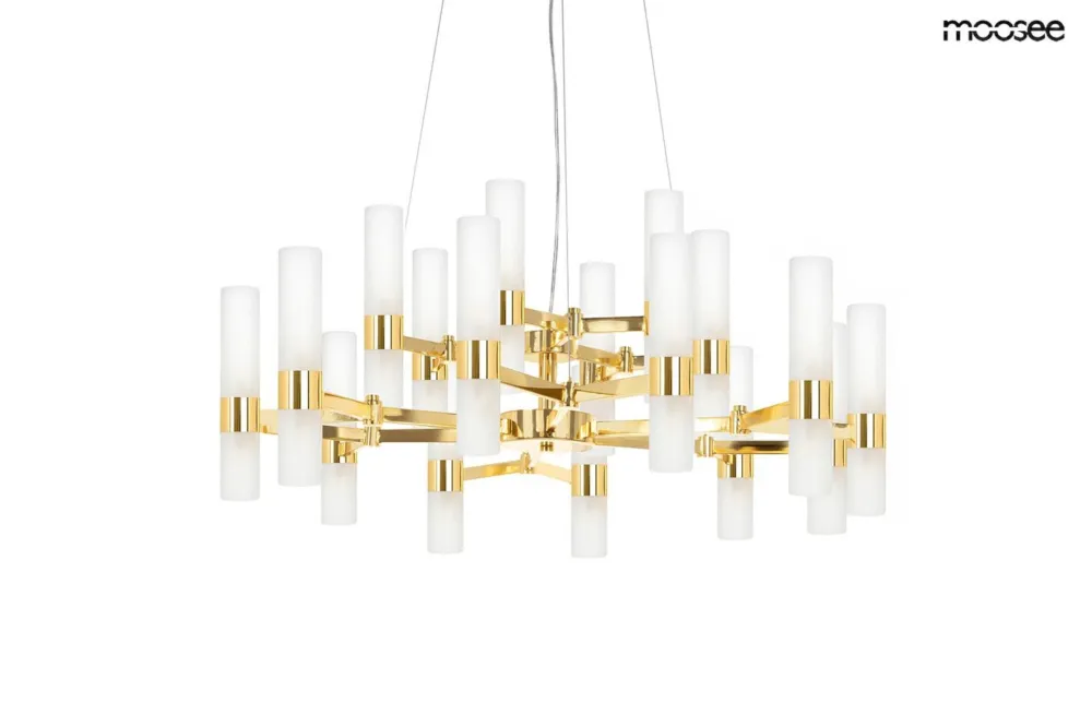 Lampa wisząca TUBS 18 złota – Moosee Ostatnie sztuki